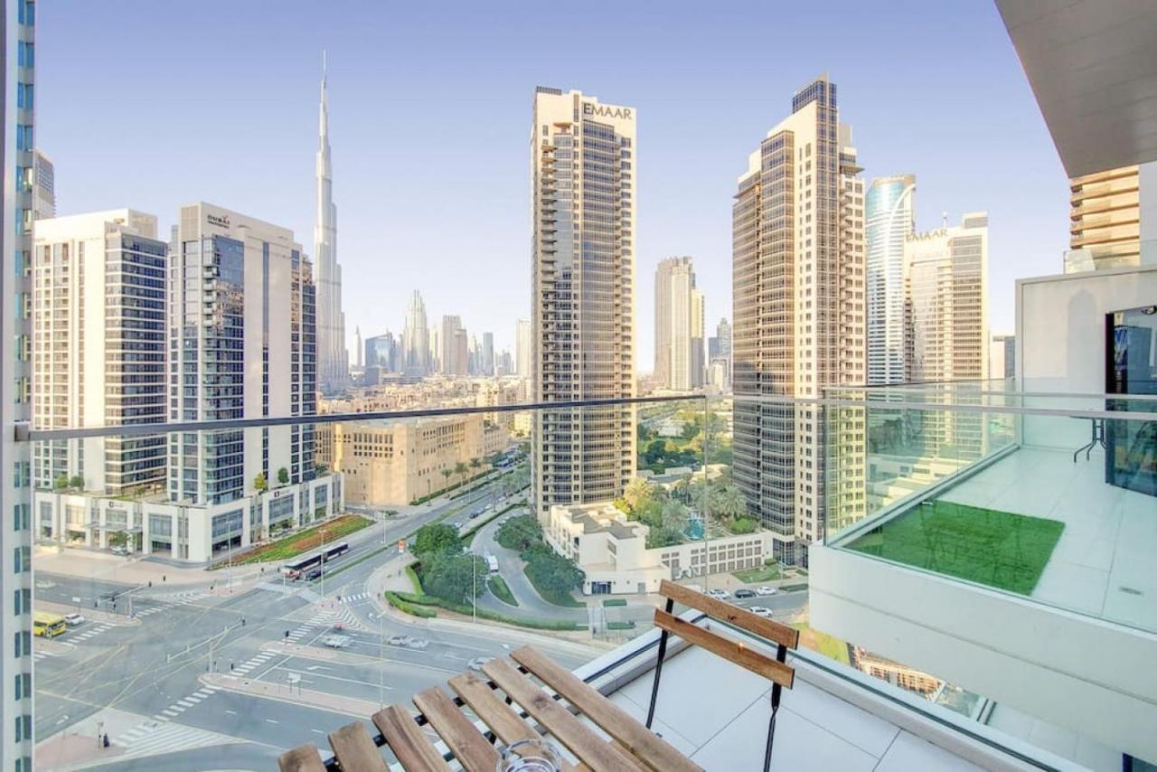 Marquise Square Tower, Business Bay - Bright Studio Dubai Bagian luar foto