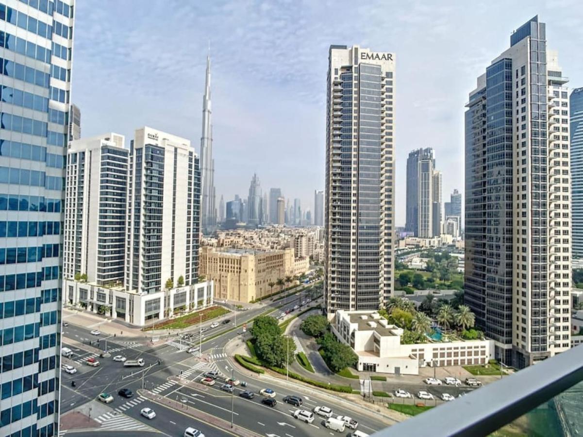 Marquise Square Tower, Business Bay - Bright Studio Dubai Bagian luar foto