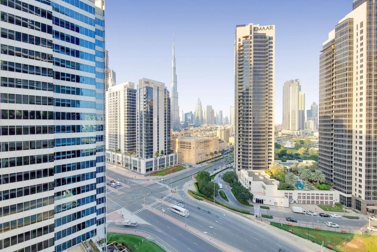 Marquise Square Tower, Business Bay - Bright Studio Dubai Bagian luar foto